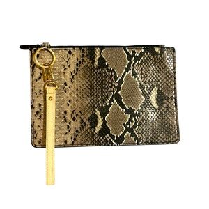 G.H Bass & Company Snake Skin Print Wristl